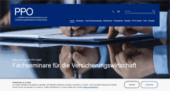 Desktop Screenshot of ppogmbh.de